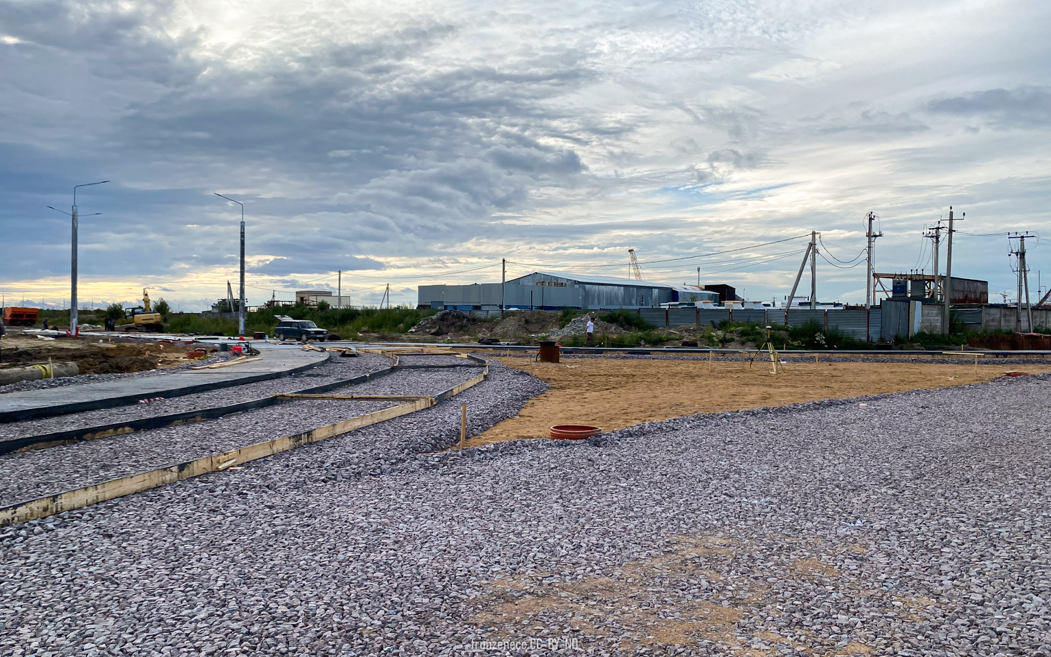 Saint-Petersburg — Construction of a tram system «Slavyanka»