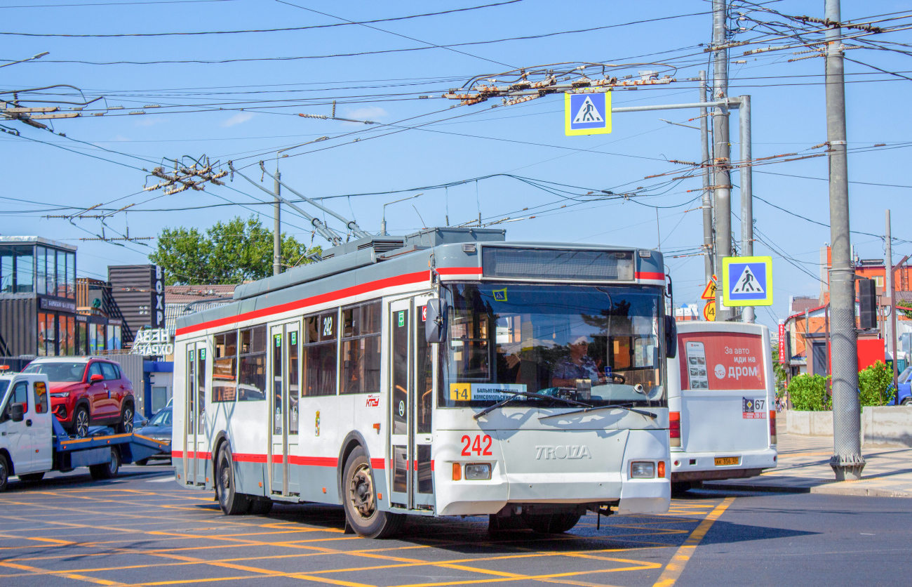 Краснодар, Тролза-5275.05 «Оптима» № 242 Краснодар, Тролза-5275.05 «Оптима» № 242