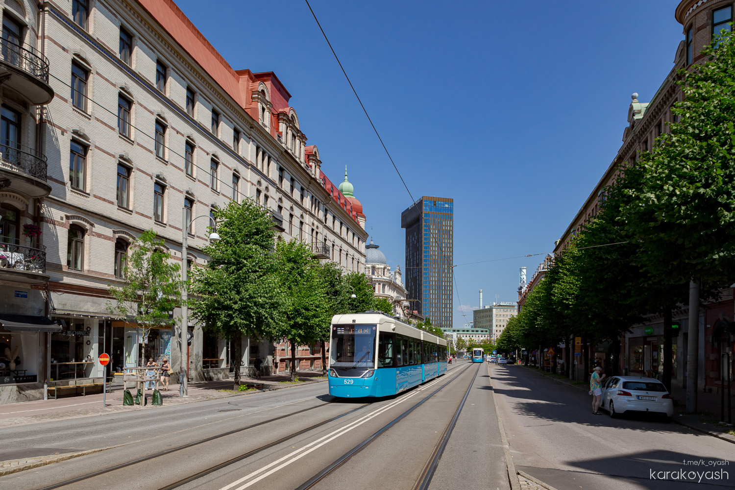 Гётеборг, Alstom M33A Flexity Göteborg № 529
