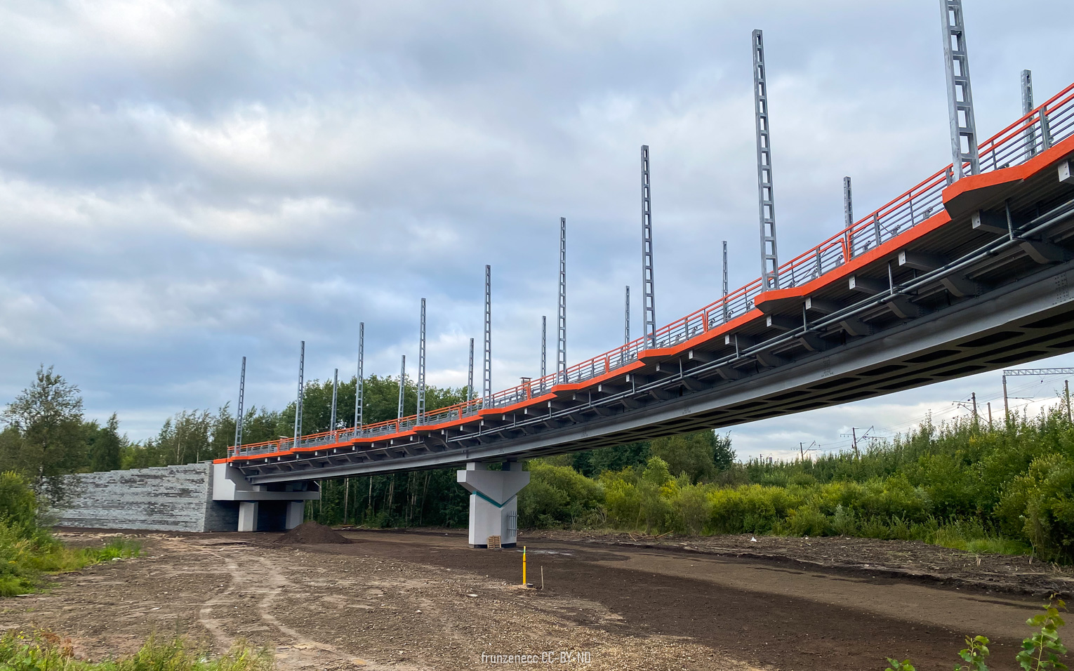 Sankt Petersburg — Construction of a tram system «Slavyanka»
