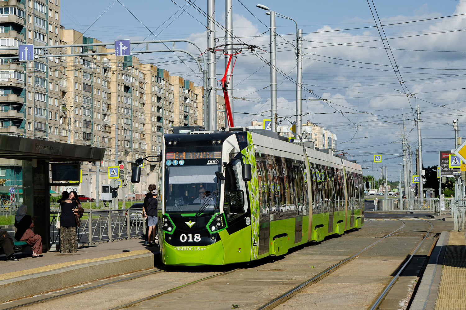 Санкт-Петербург, Stadler B85600M № 018