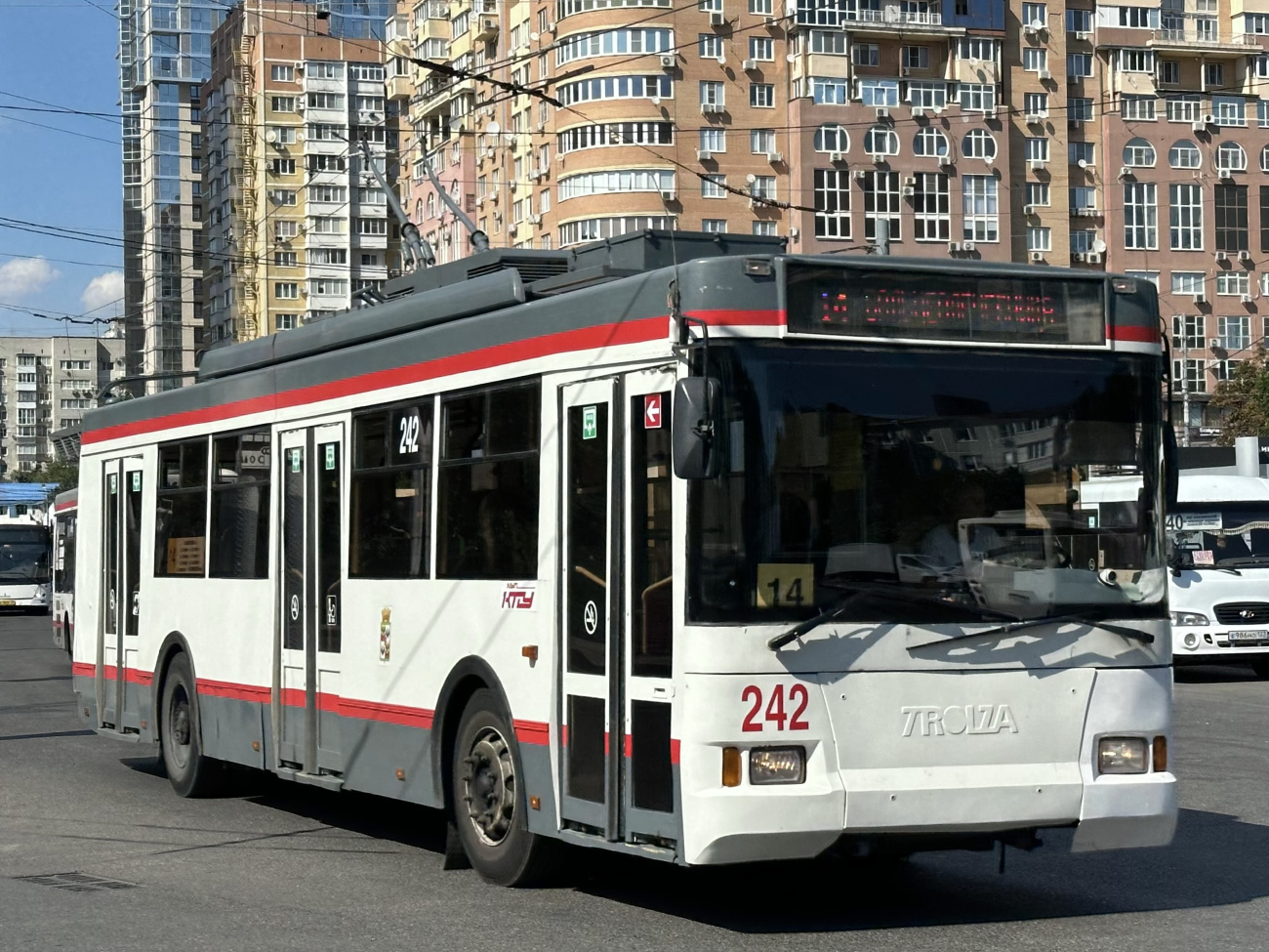 Krasnodar, Trolza-5275.05 “Optima” # 242 Krasnodar, Trolza-5275.05 “Optima” # 242