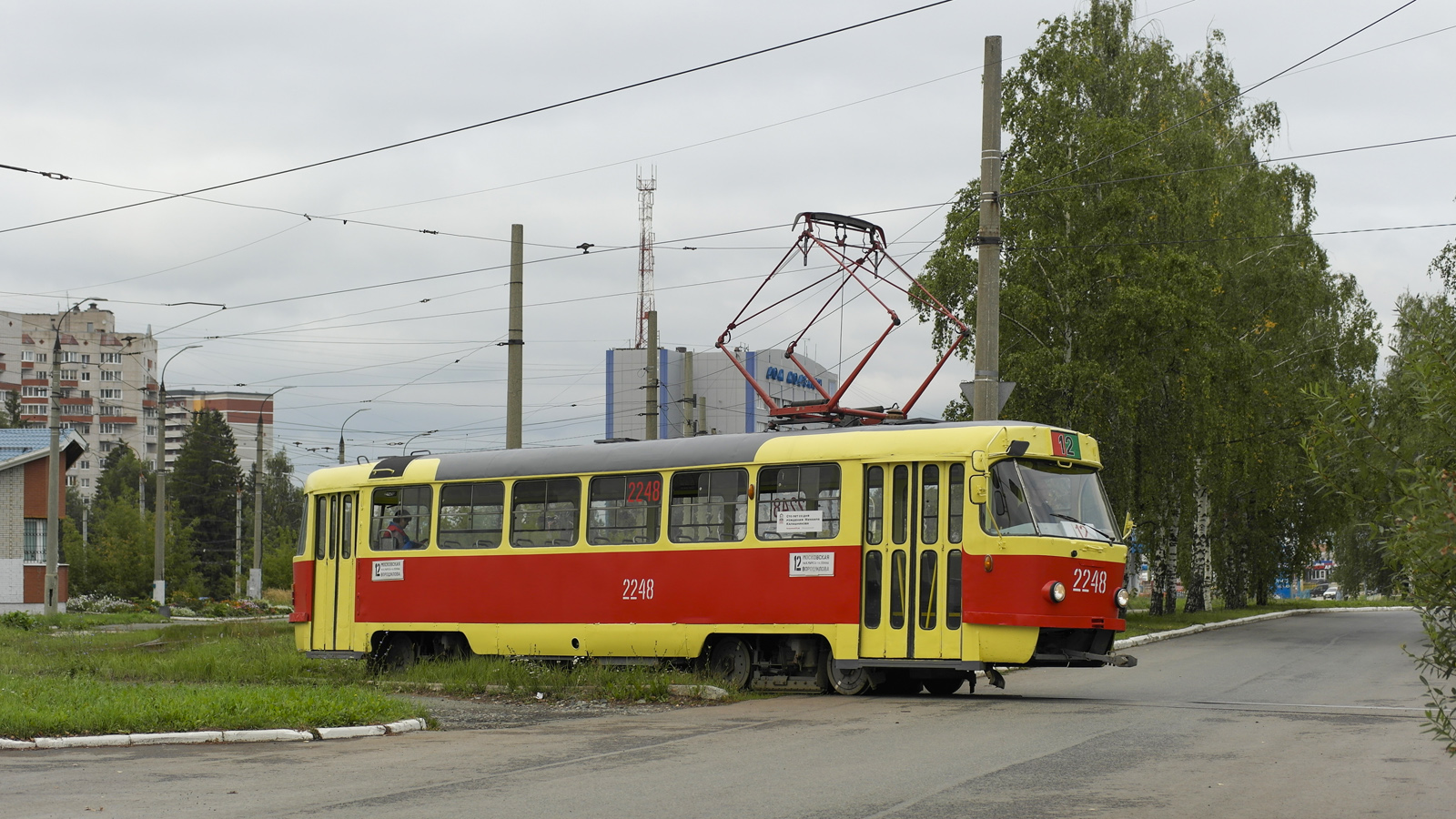 Ижевск, Tatra T3SU (двухдверная) № 2248