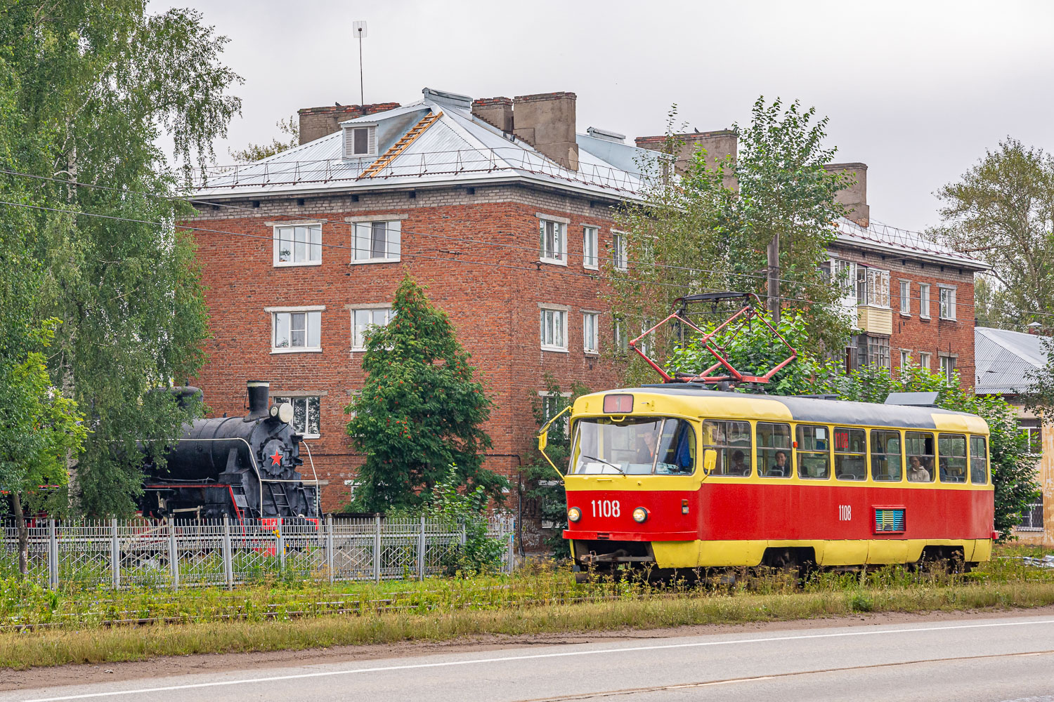 Іжевськ, Tatra T3SU (двухдверная) № 1108