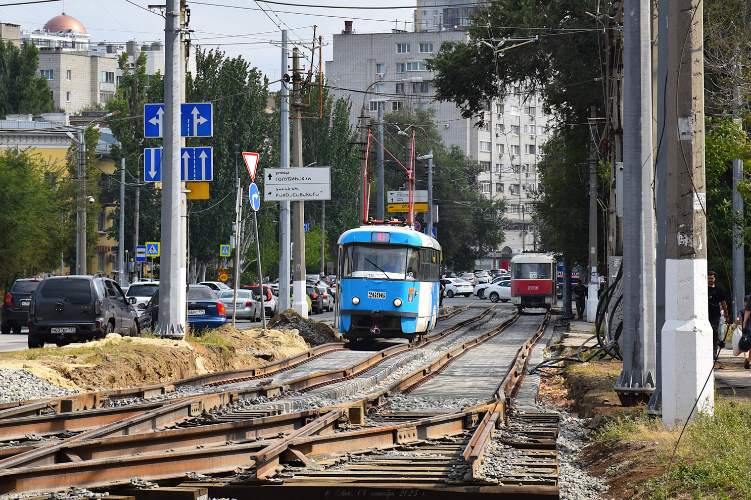 Волгоград, Tatra T3SU № 2696; Волгоград — Ремонты и реконструкции