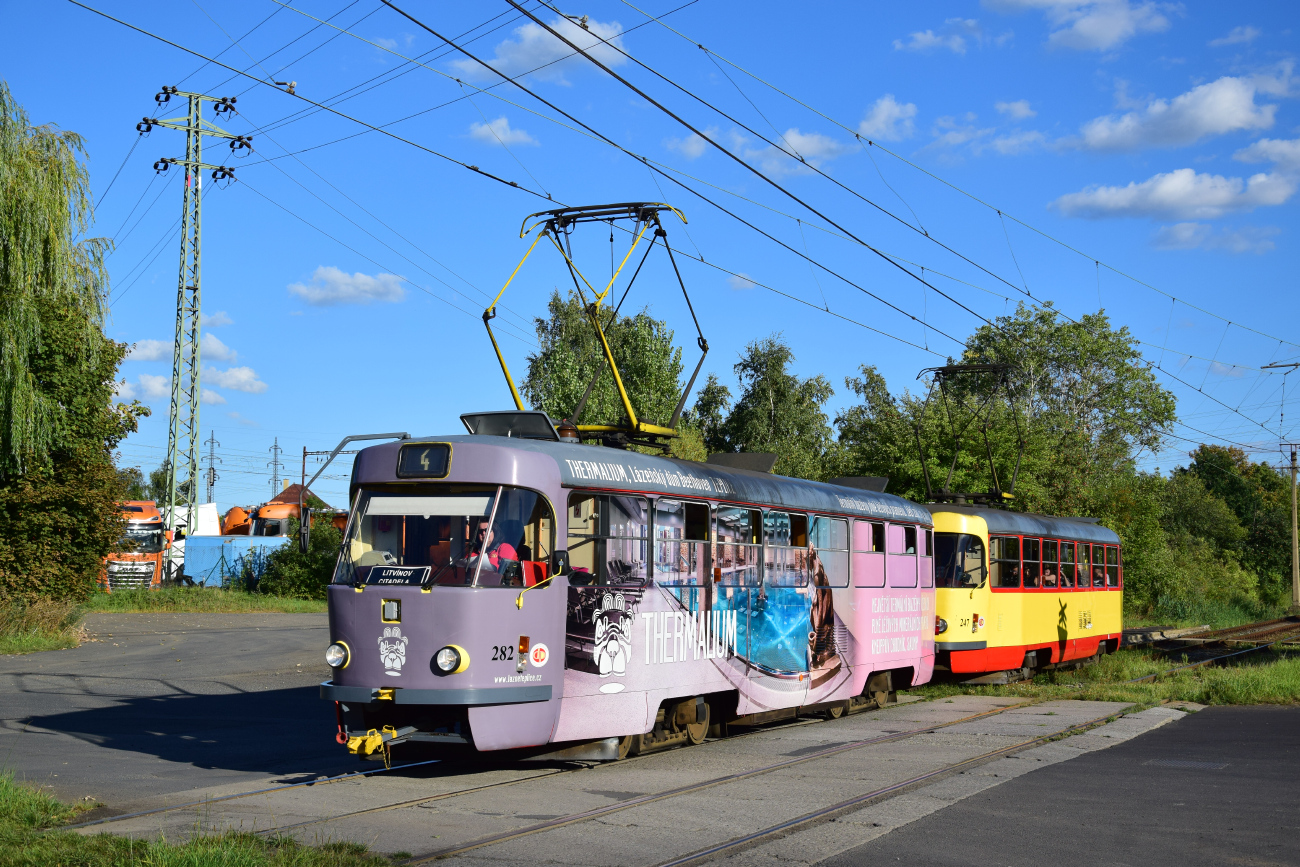 Most - Litvínov, Tatra T3M.3 # 282 Most - Litvínov, Tatra T3M.3 # 282