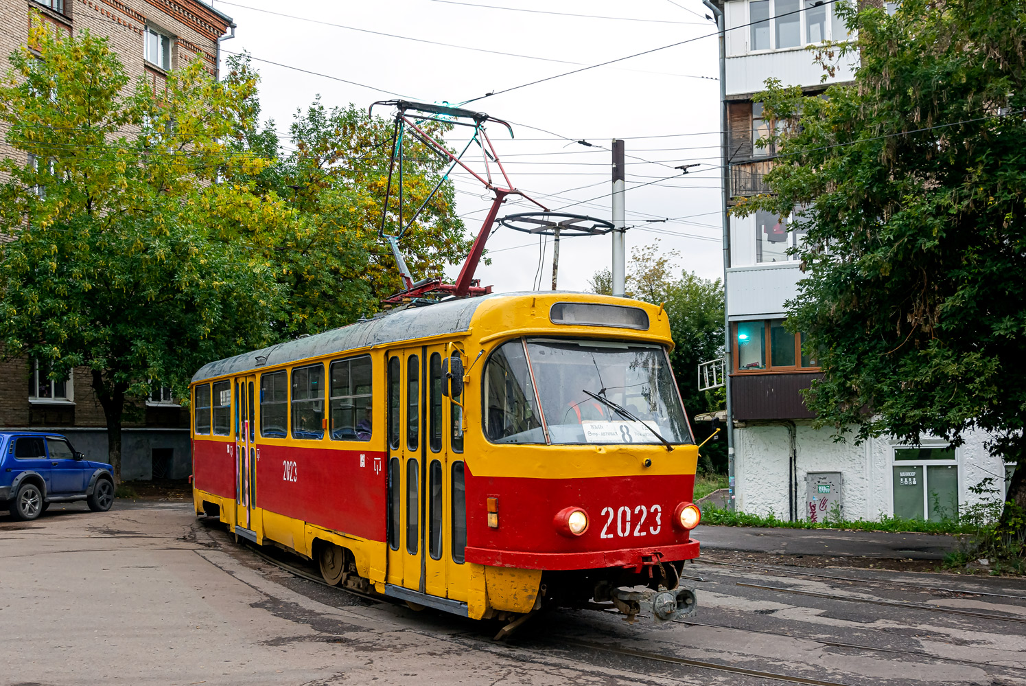 Уфа, Tatra T3D № 2023