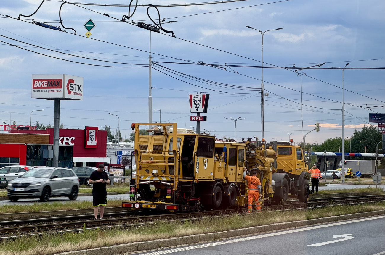 Острава — Реконструкции путей