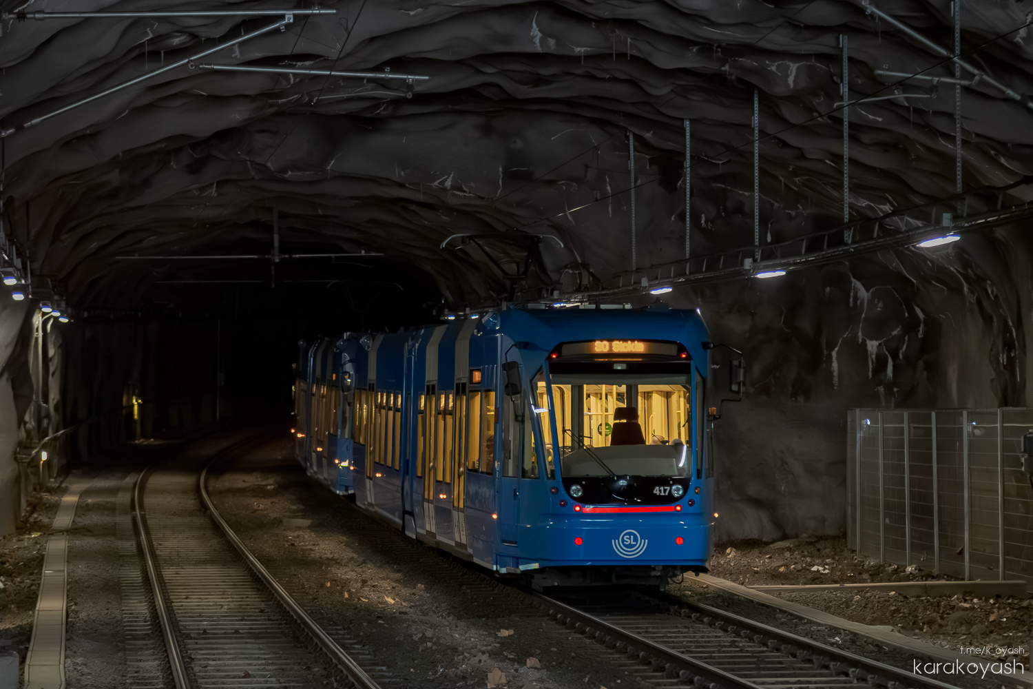 Стокгольм, Bombardier Flexity Swift № 417