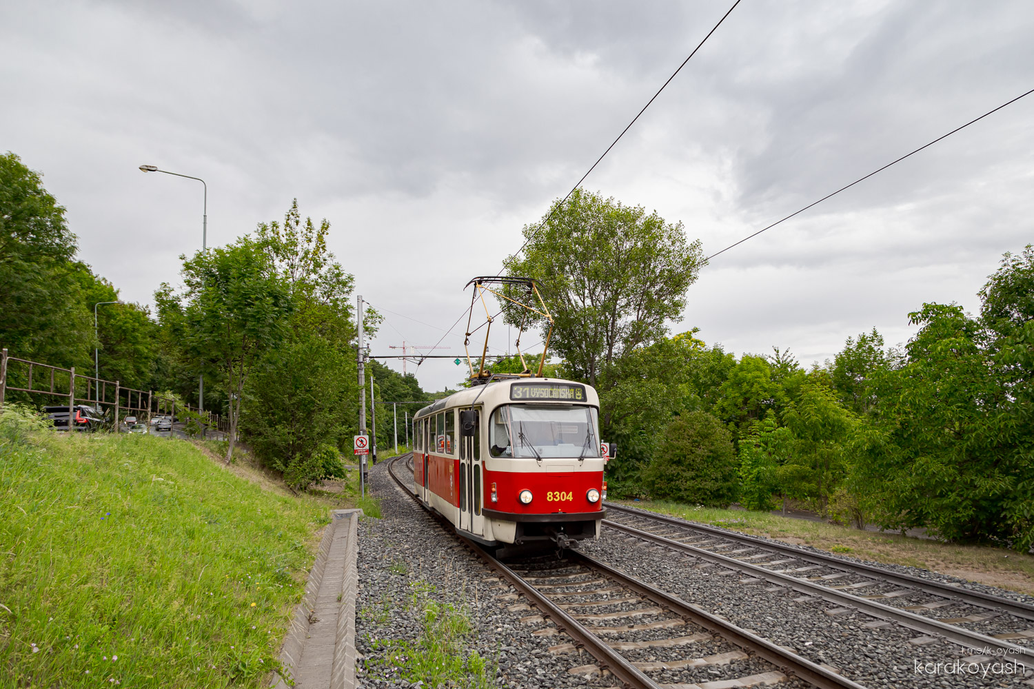 Prague, Tatra T3R.P # 8304