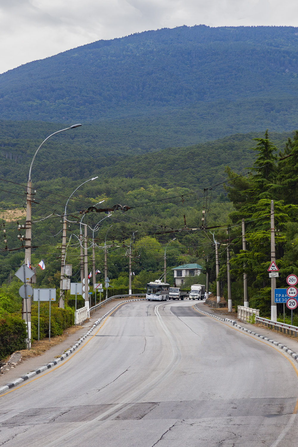 Troleibuzul din Crimeea — Trolleybus lines