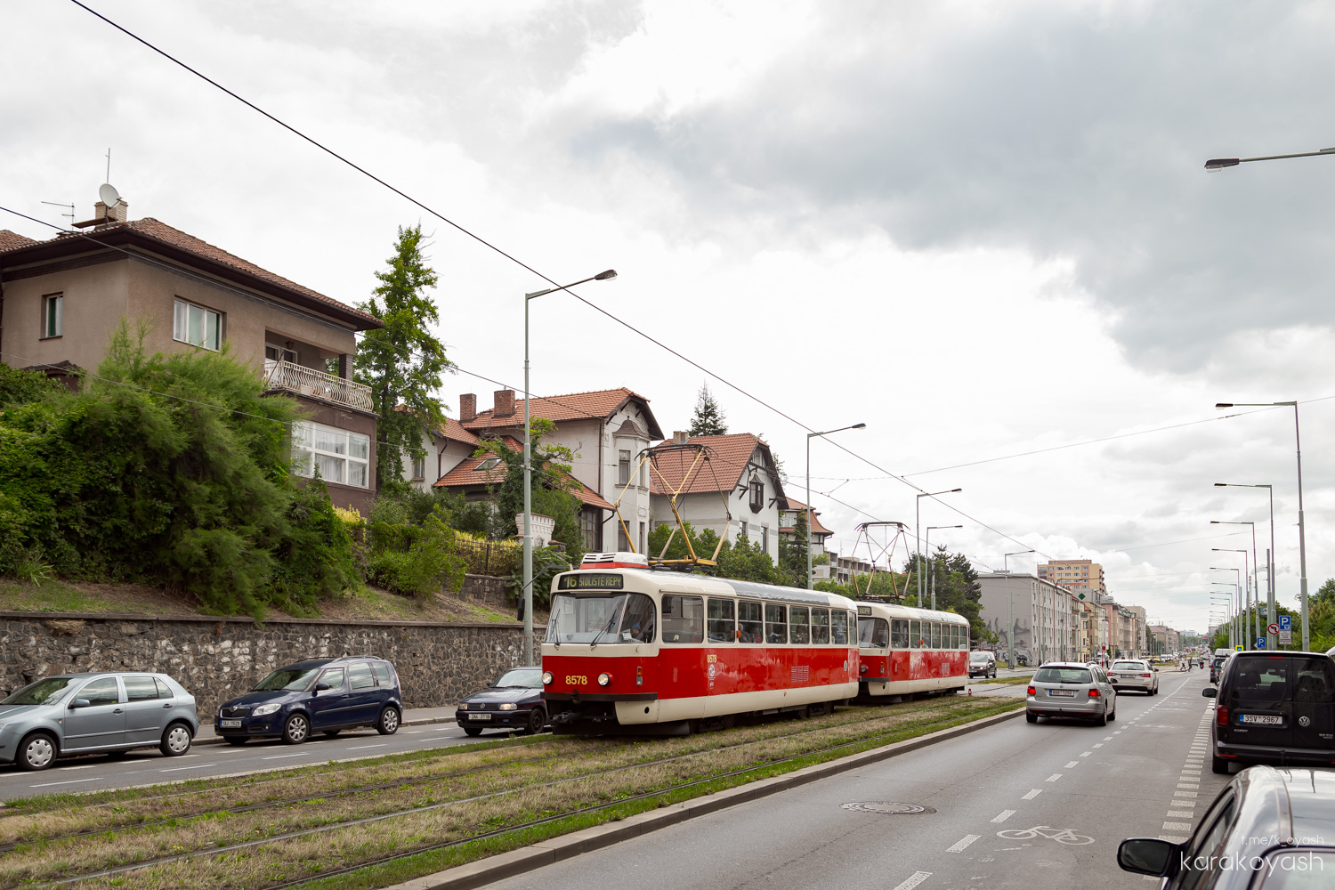 Прага, Tatra T3R.P № 8578