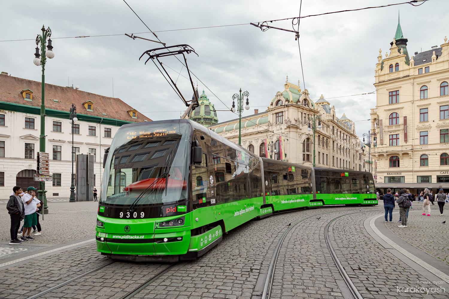 Прага, Škoda 15T3 ForCity Alfa Praha № 9309