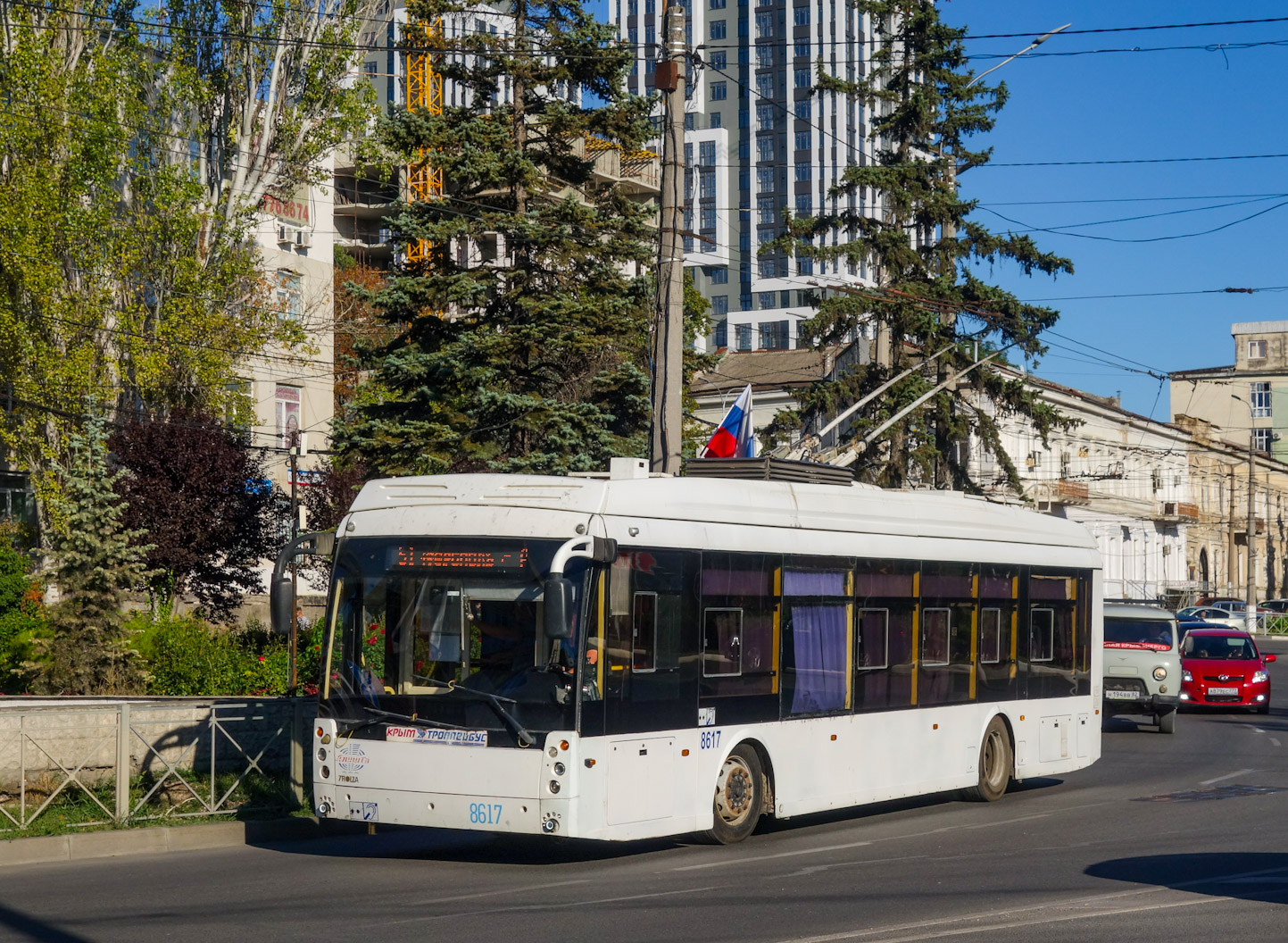 Крымский троллейбус, Тролза-5265.05 «Мегаполис» № 8617