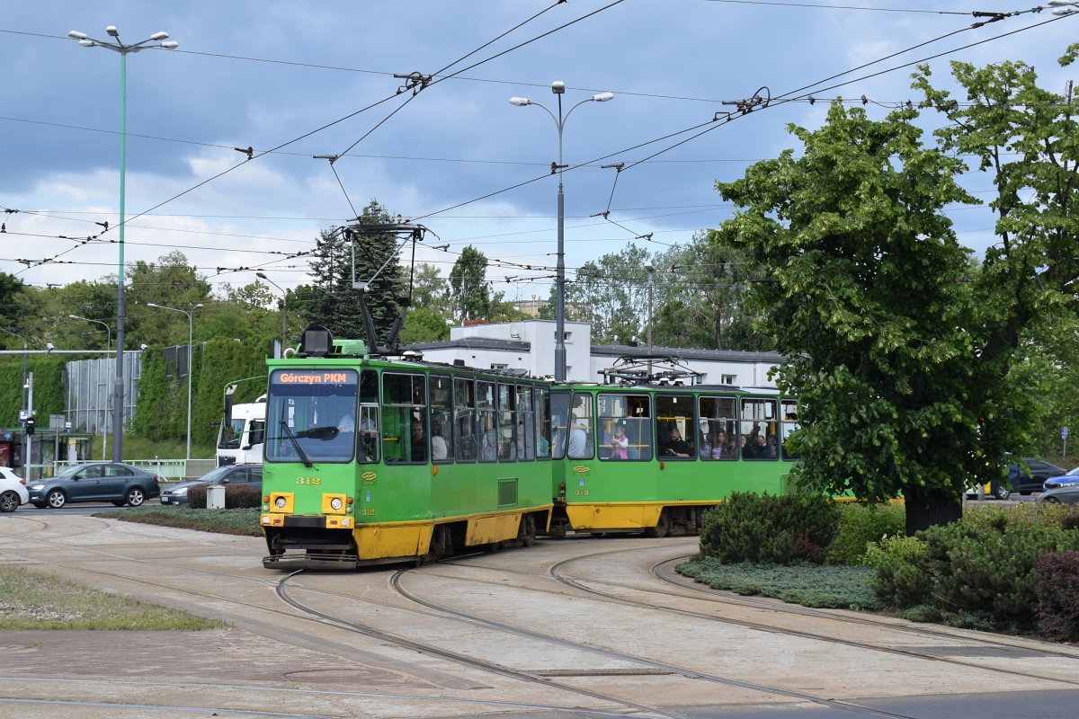 Познань, Konstal 105Na № 312