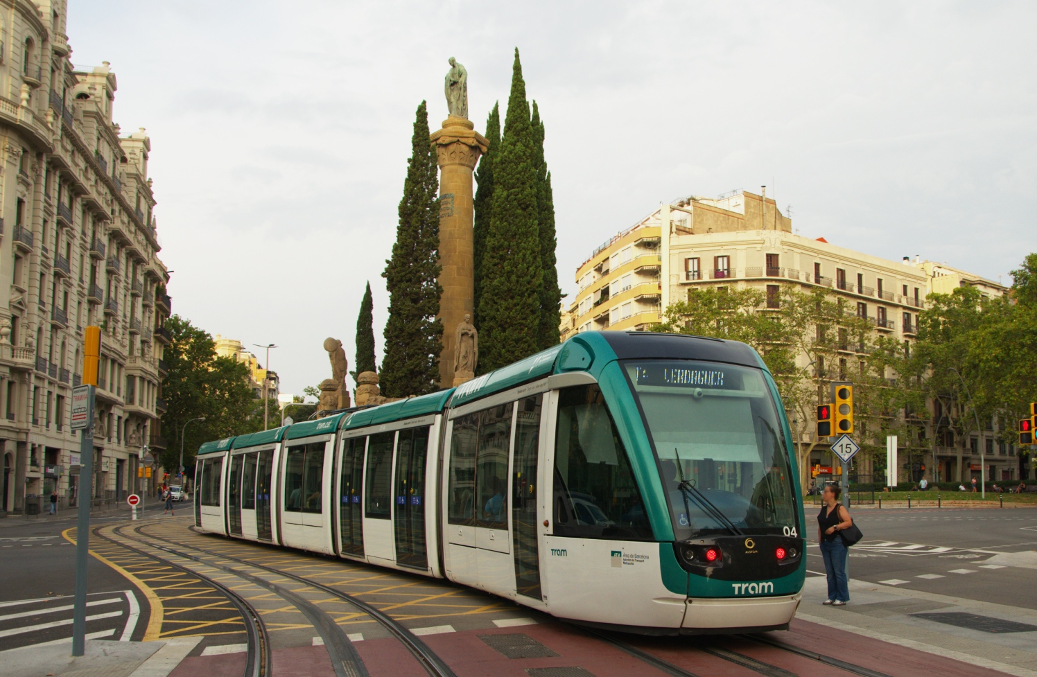 Барселона, Alstom Citadis 302 № 04