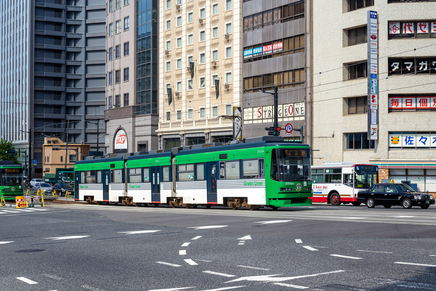 Хиросима, Green Liner Hiroshima series 3950 № 3954