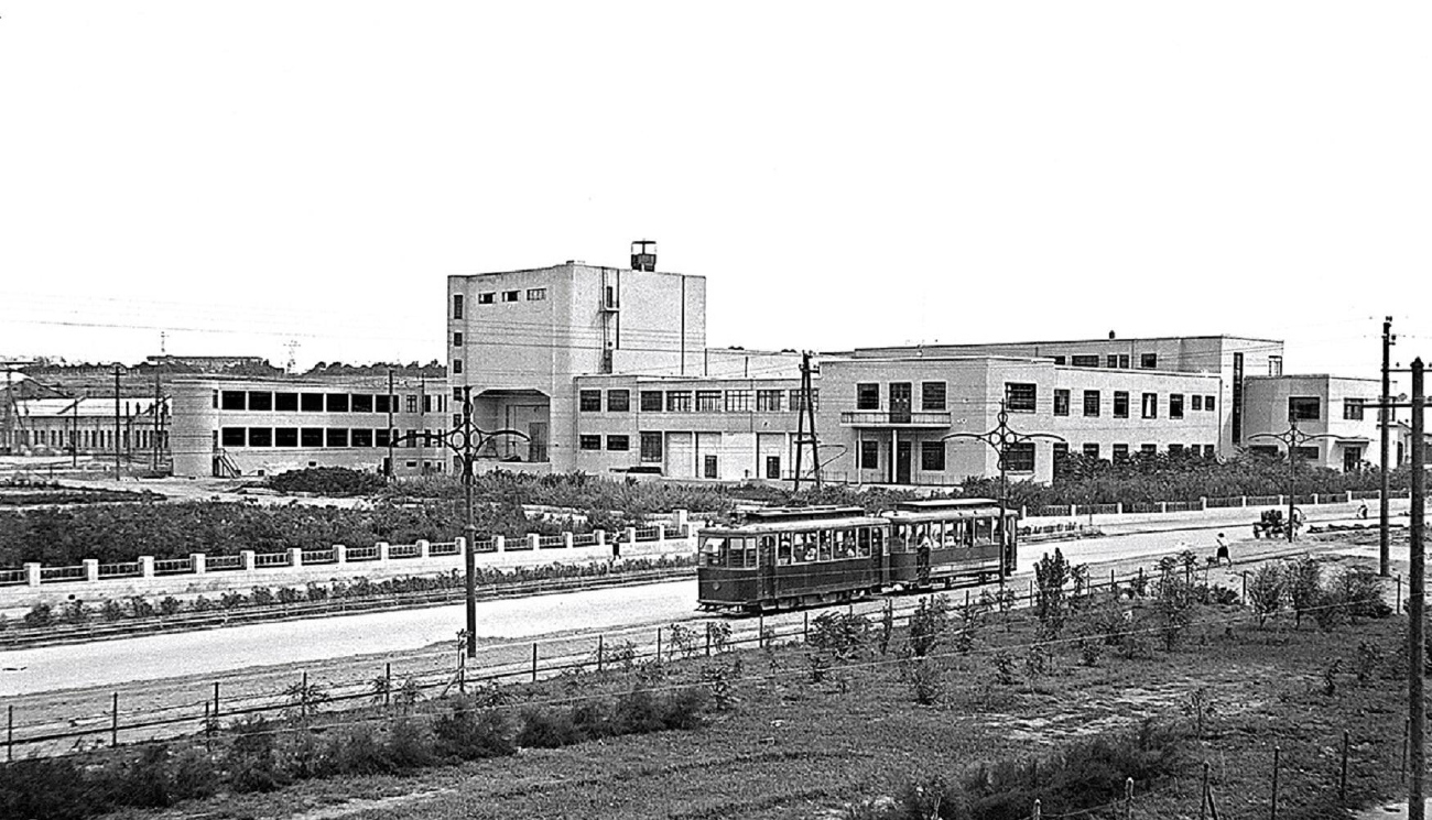 Баку — Старые фотографии (трамвай)