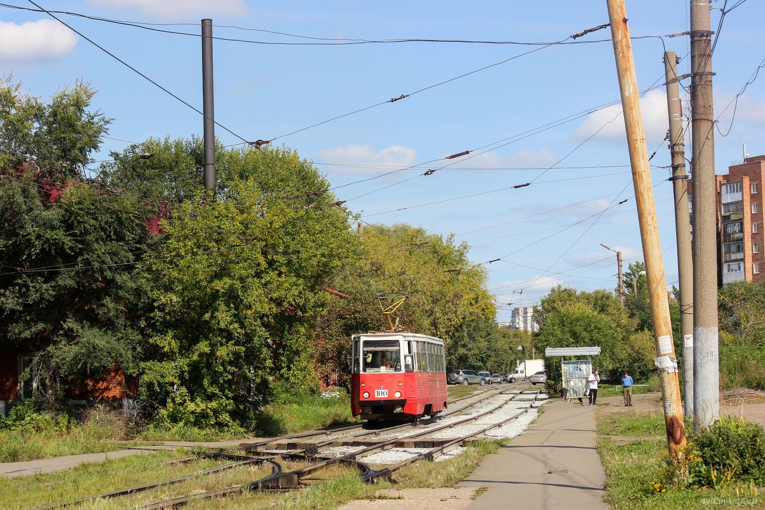 Омск, 71-605 (КТМ-5М3) № 100