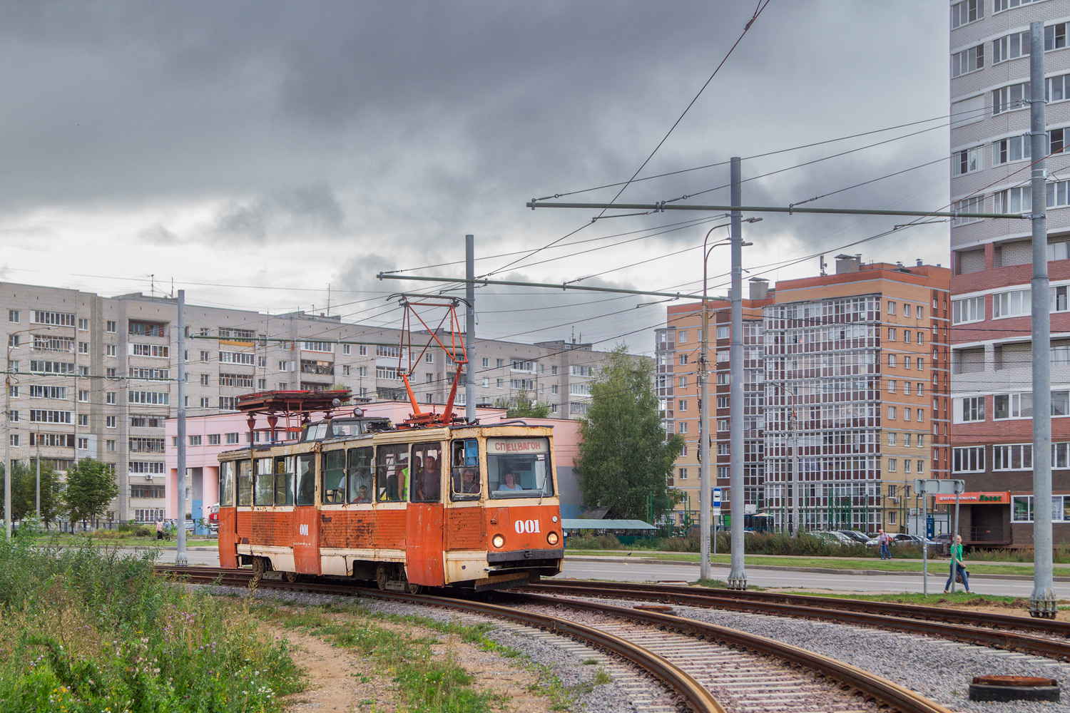 Ярославль, 71-605 (КТМ-5М3) № 001; Ярославль — Реконструкция трамвайной сети в рамках концессионного соглашения. Этап №2