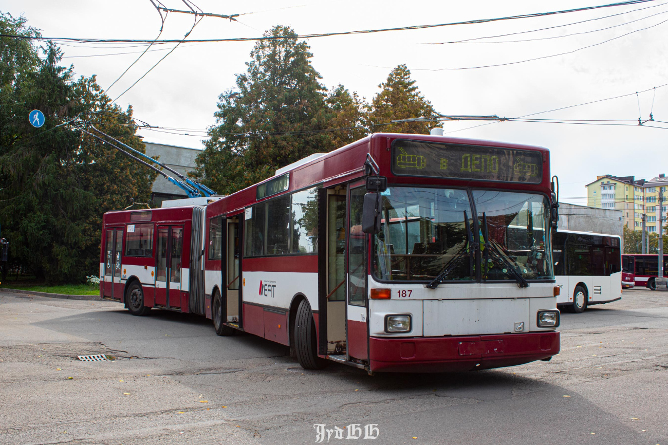 Ивано-Франковск, Gräf & Stift 858 GE112 M16 № 187; Ивано-Франковск — Покатушки на останньому Gräf & Stift 858 GE112 M16, 31.08.2025