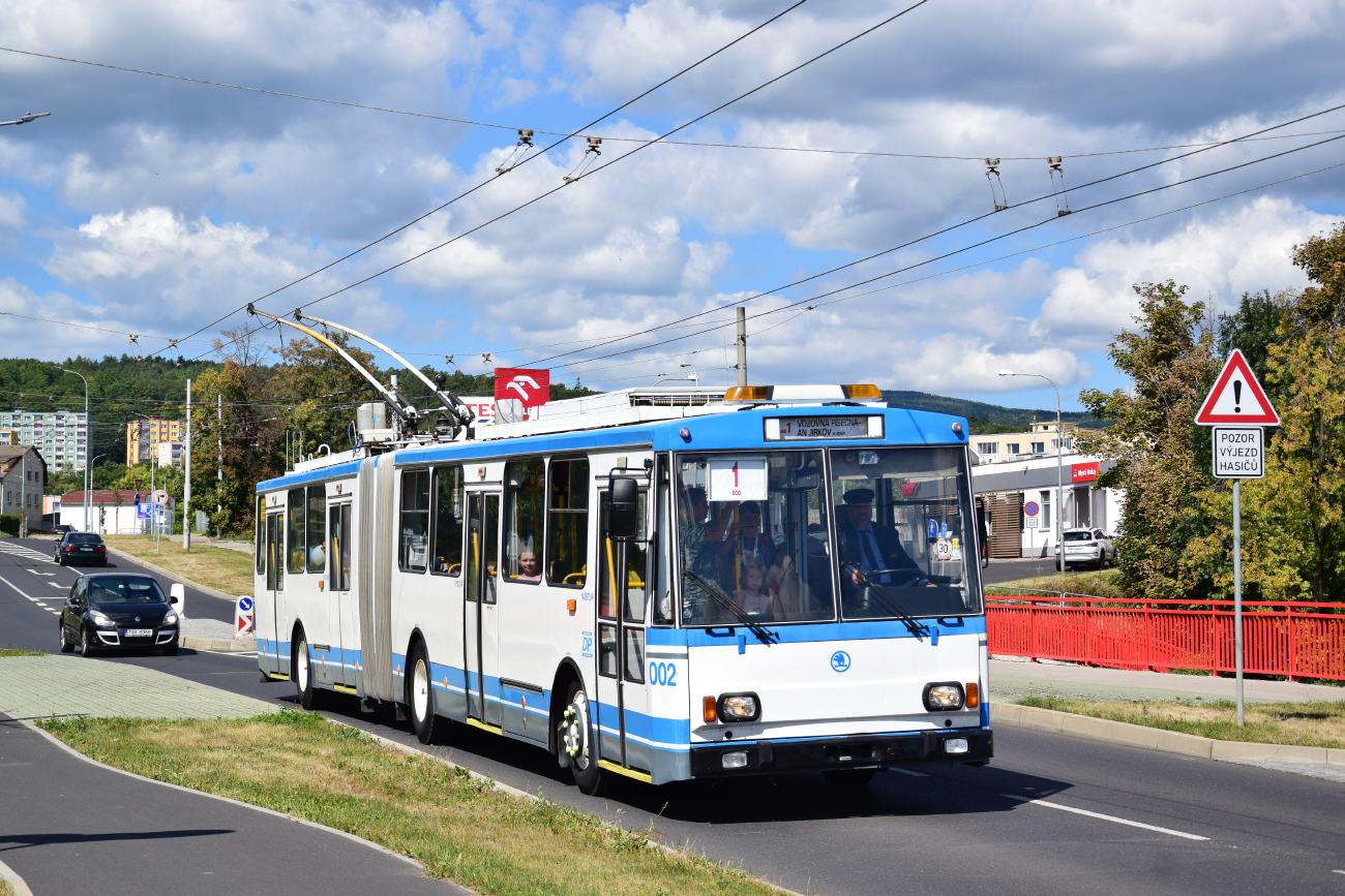 Хомутов, Škoda 15Tr11/7 № 002; Хомутов — Празднование 30-летия троллейбусов и День открытых дверей в депо Писечна