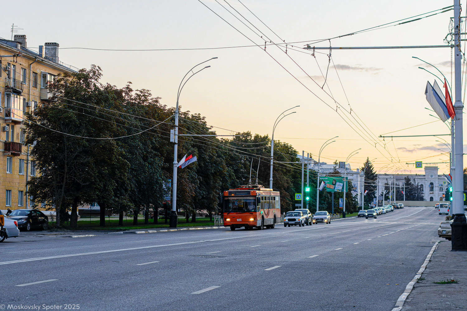 Tambov, Trolza-5275.07 “Optima” N°. 1055; Tambov — Trolleybus lines