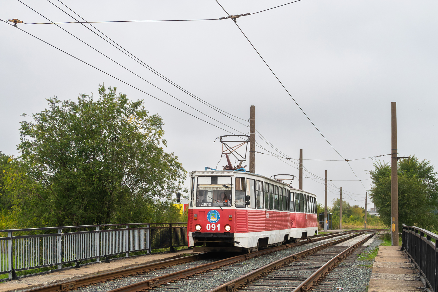 Набярэжныя Чалны, 71-605 (КТМ-5М3) № 091