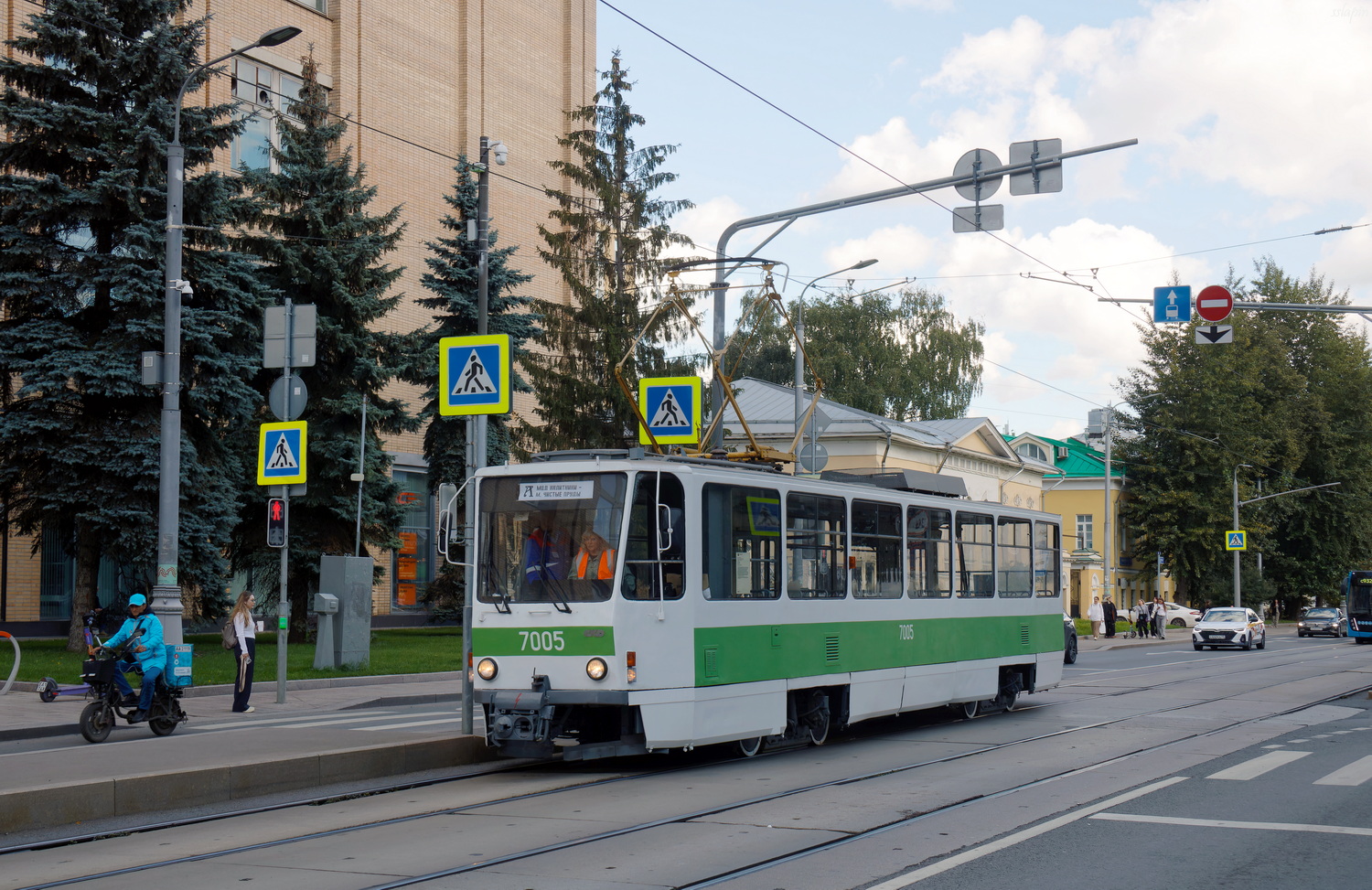 Москва, Tatra T7B5 № 7005