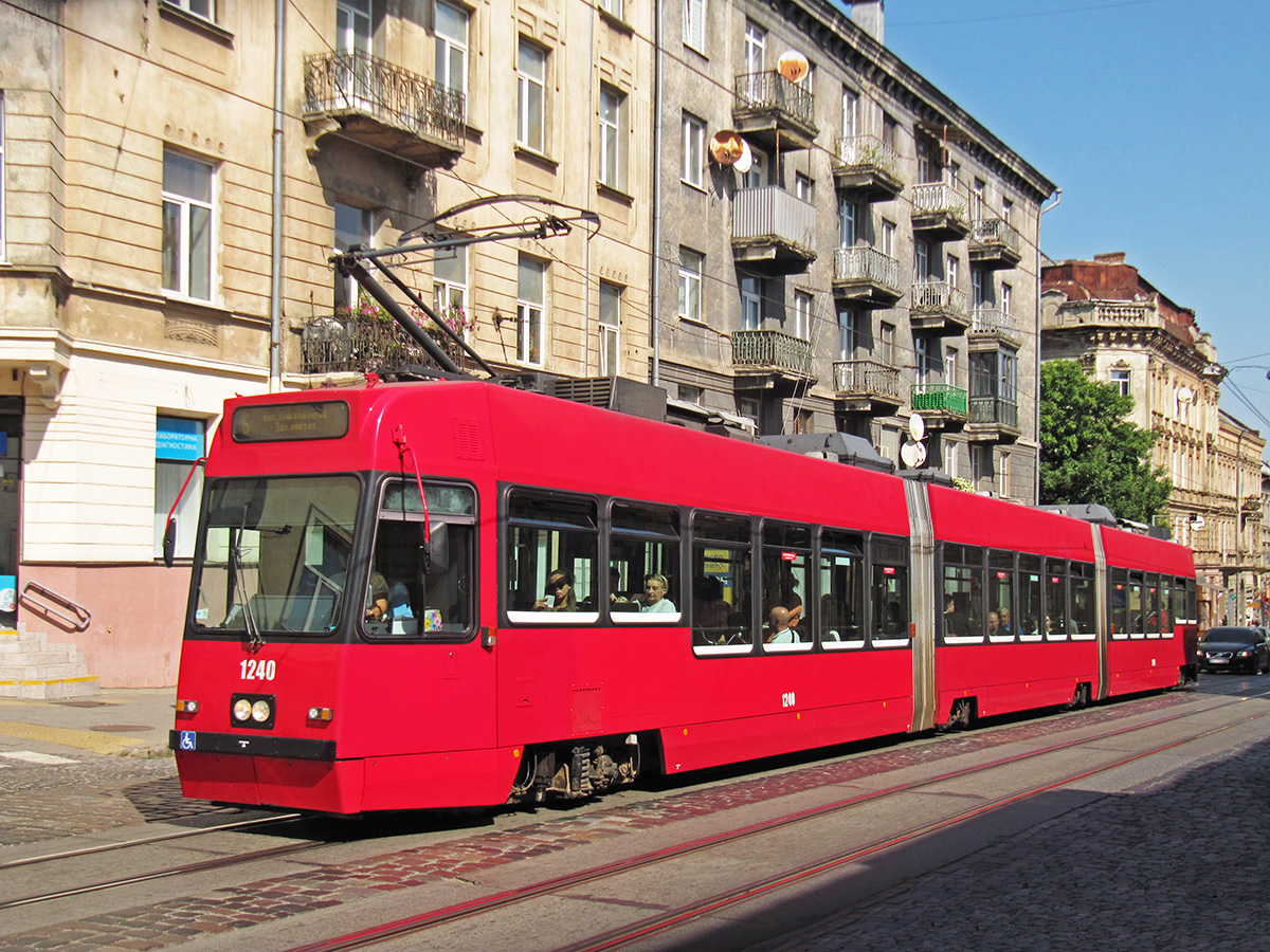 Львов, ACMV/ABB/Duewag Be 4/8 № 1240
