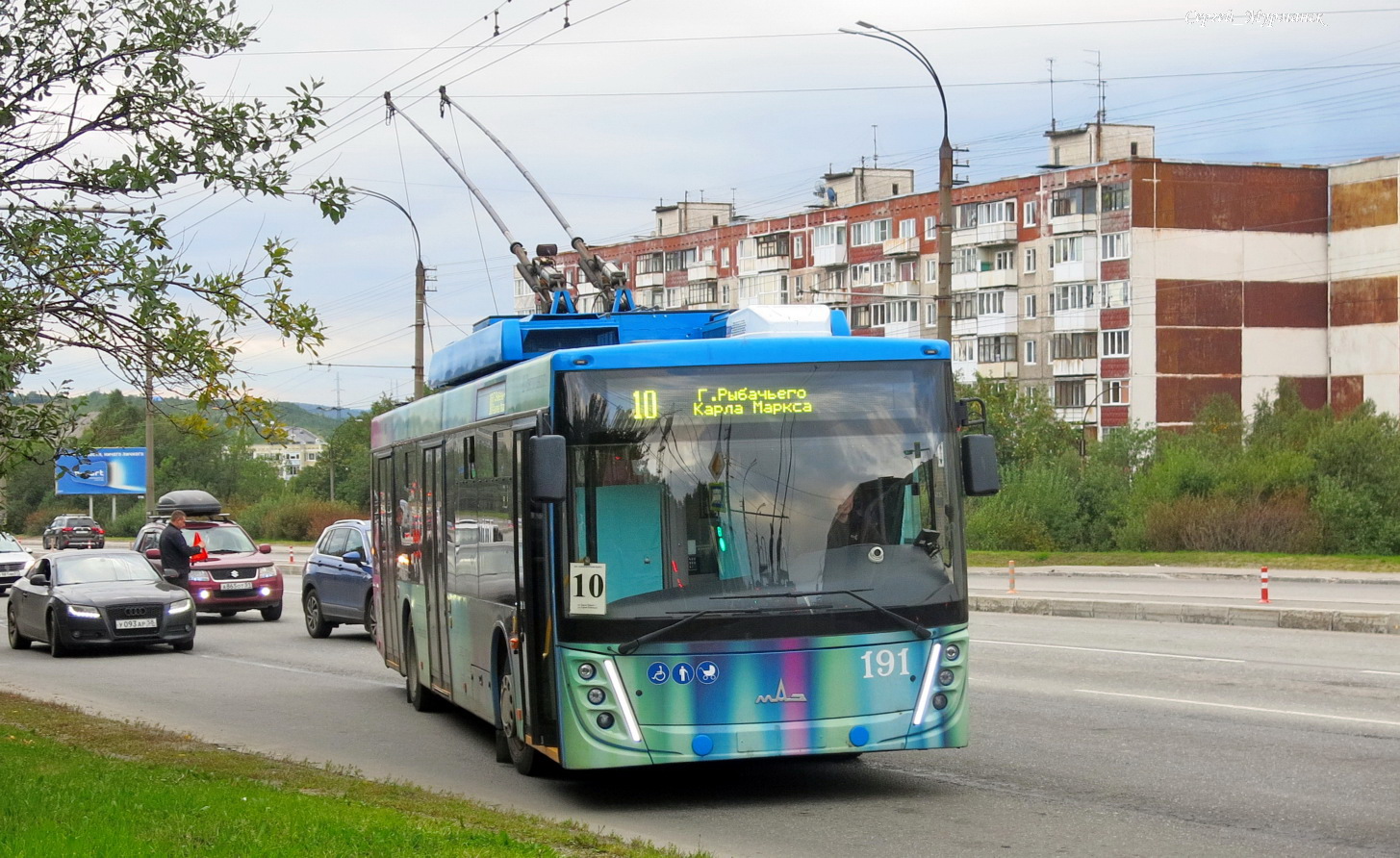 Мурманск, МАЗ-203Т20 № 191 Мурманск, МАЗ-203Т20 № 191