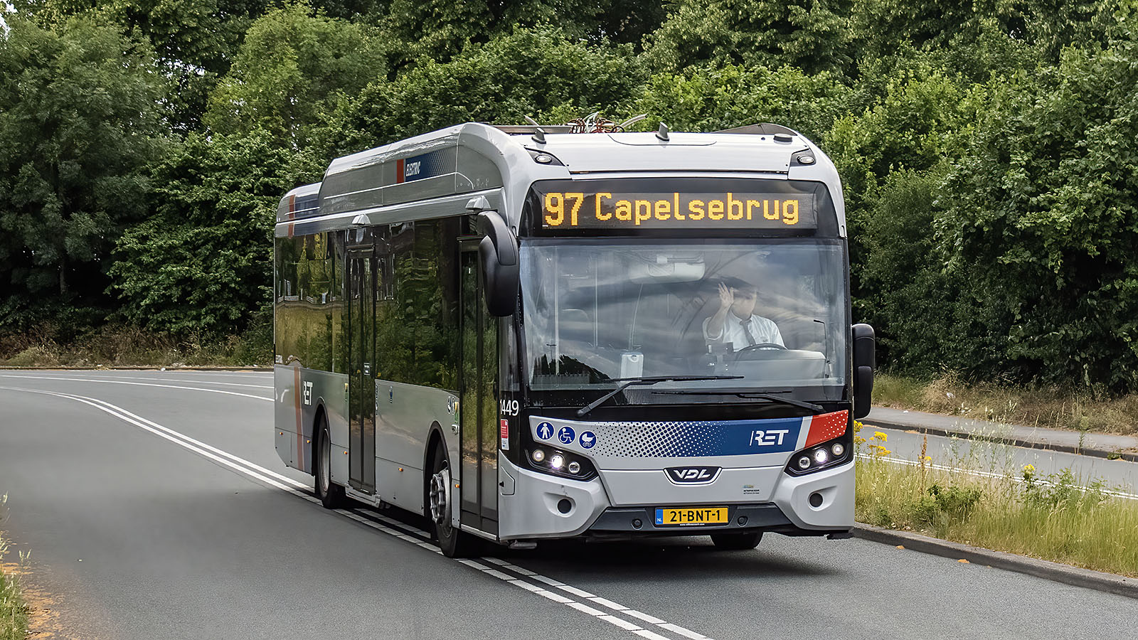 Роттердам, VDL Citea SLF-120 Electric № 1449 Роттердам, VDL Citea SLF-120 Electric № 1449