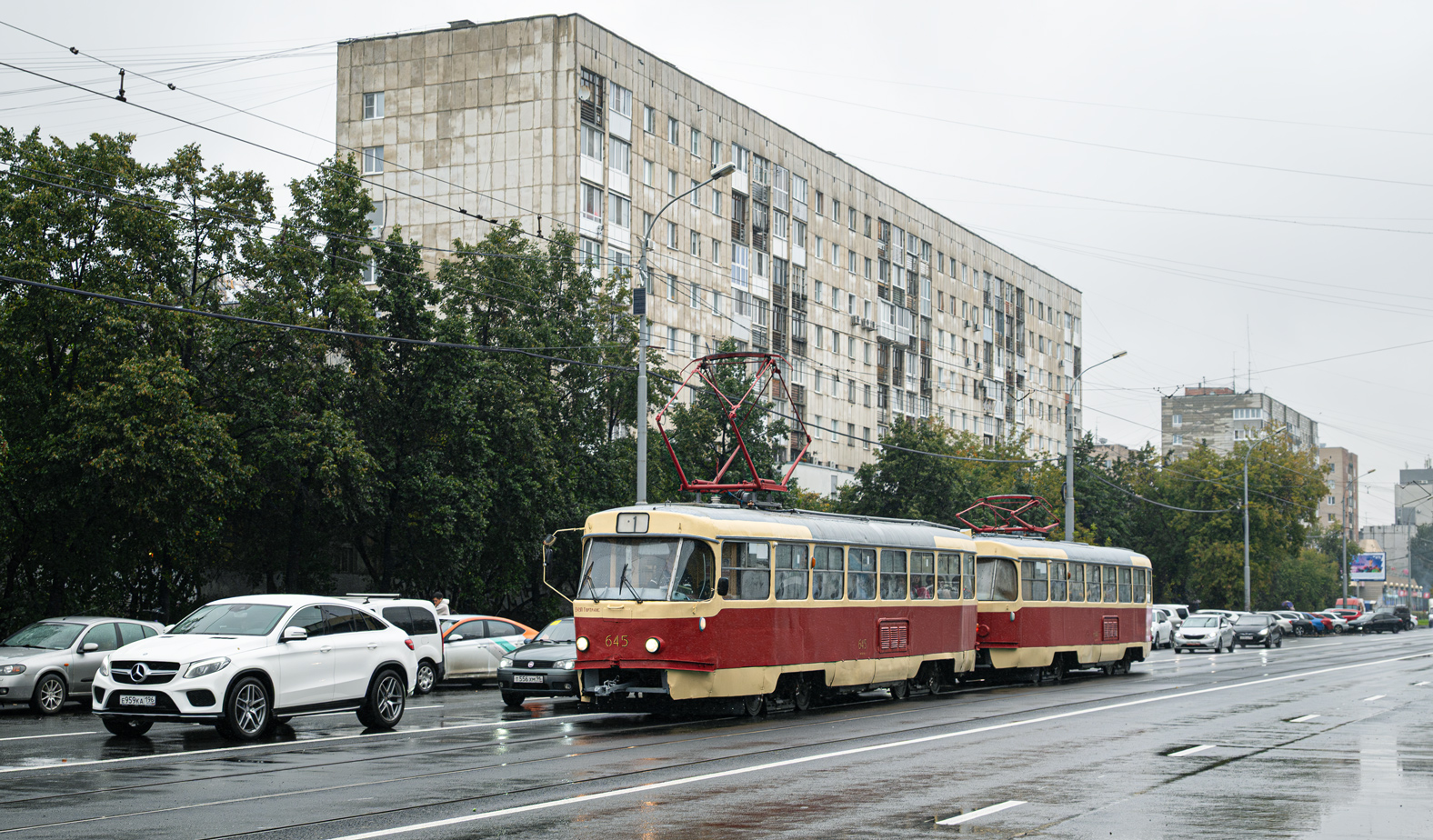 Екатеринбург, Tatra T3SU (двухдверная) № 645