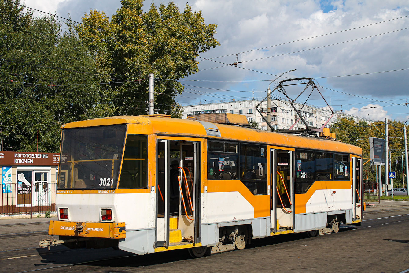 Барнаул, Tatra T3SU КВР Барнаул № 3021