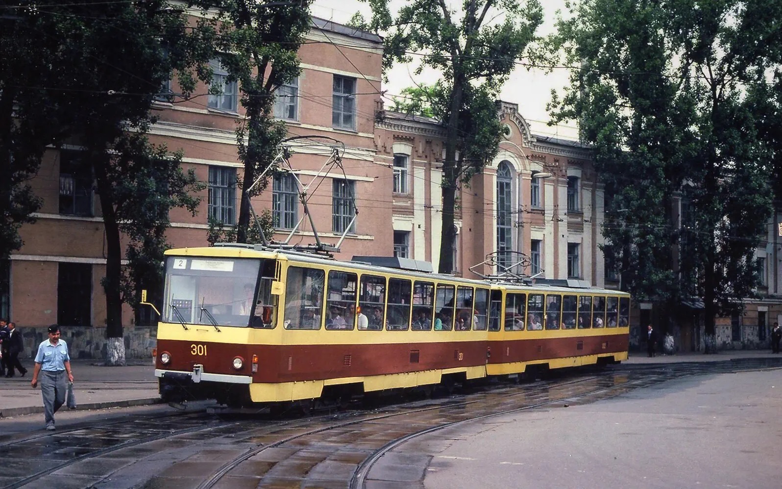 Киев, Tatra T6B5SU № 301; Киев, Tatra T6B5SU № 302; Киев — Исторические фотографии
