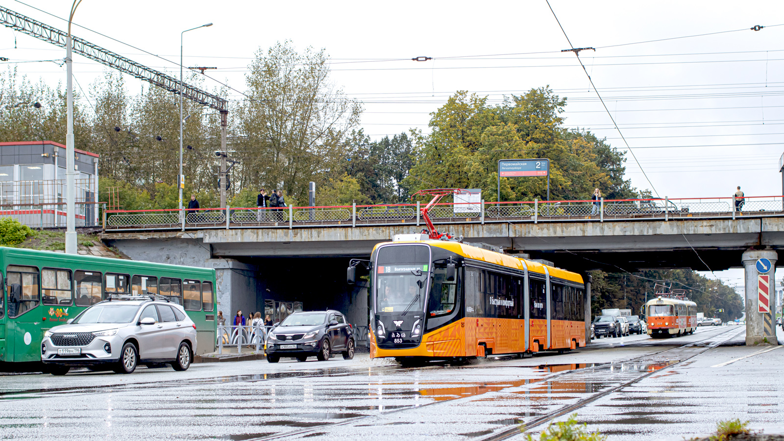 Yekaterinburg, 71-639 «Kastor» č. 853 Yekaterinburg, 71-639 «Kastor» č. 853