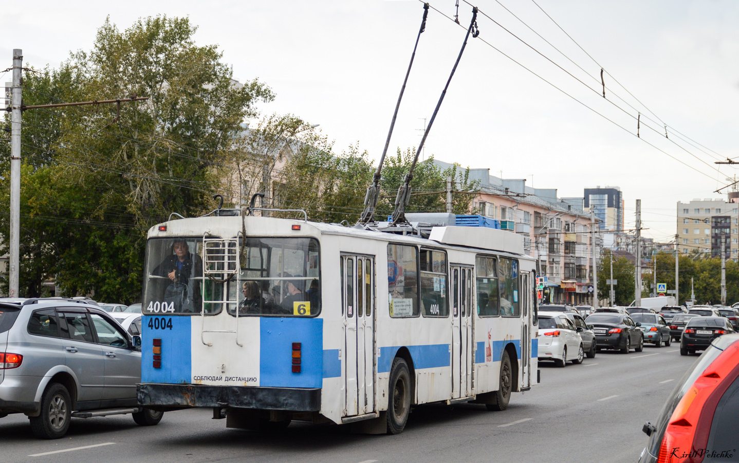 Барнаул, ЗиУ-682 КВР БТРМ № 4004