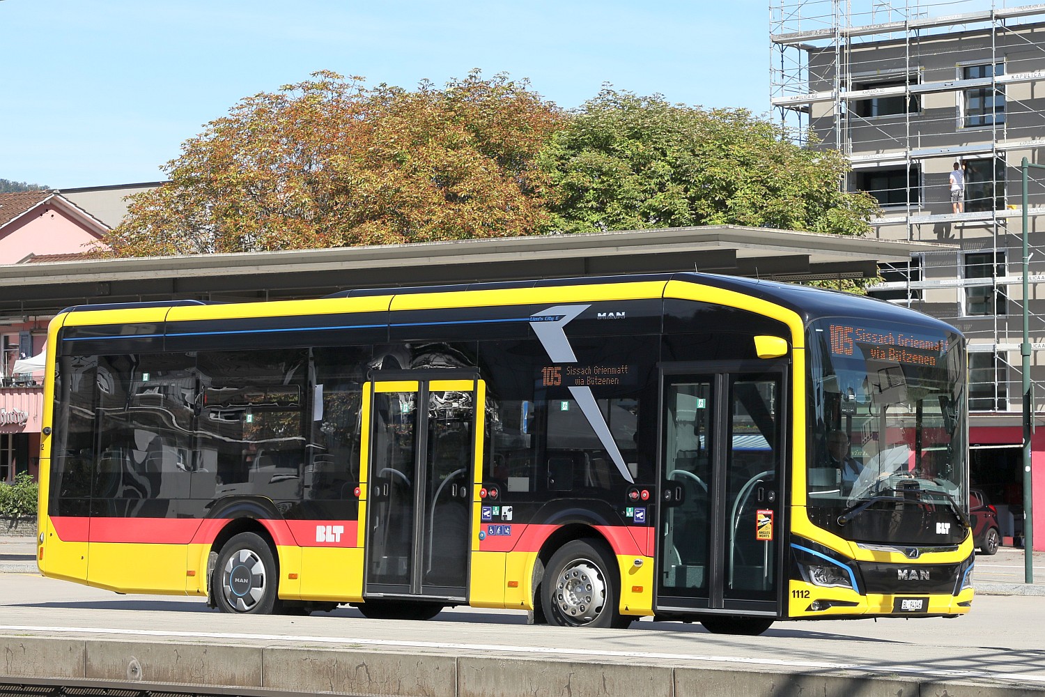 Базель, MAN 10C Lion's City 10 E NL326 № 1112