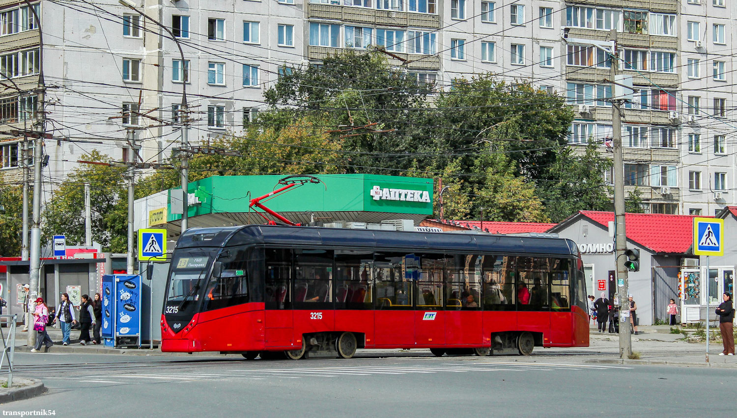 Новосибирск, БКМ Т701 № 3215