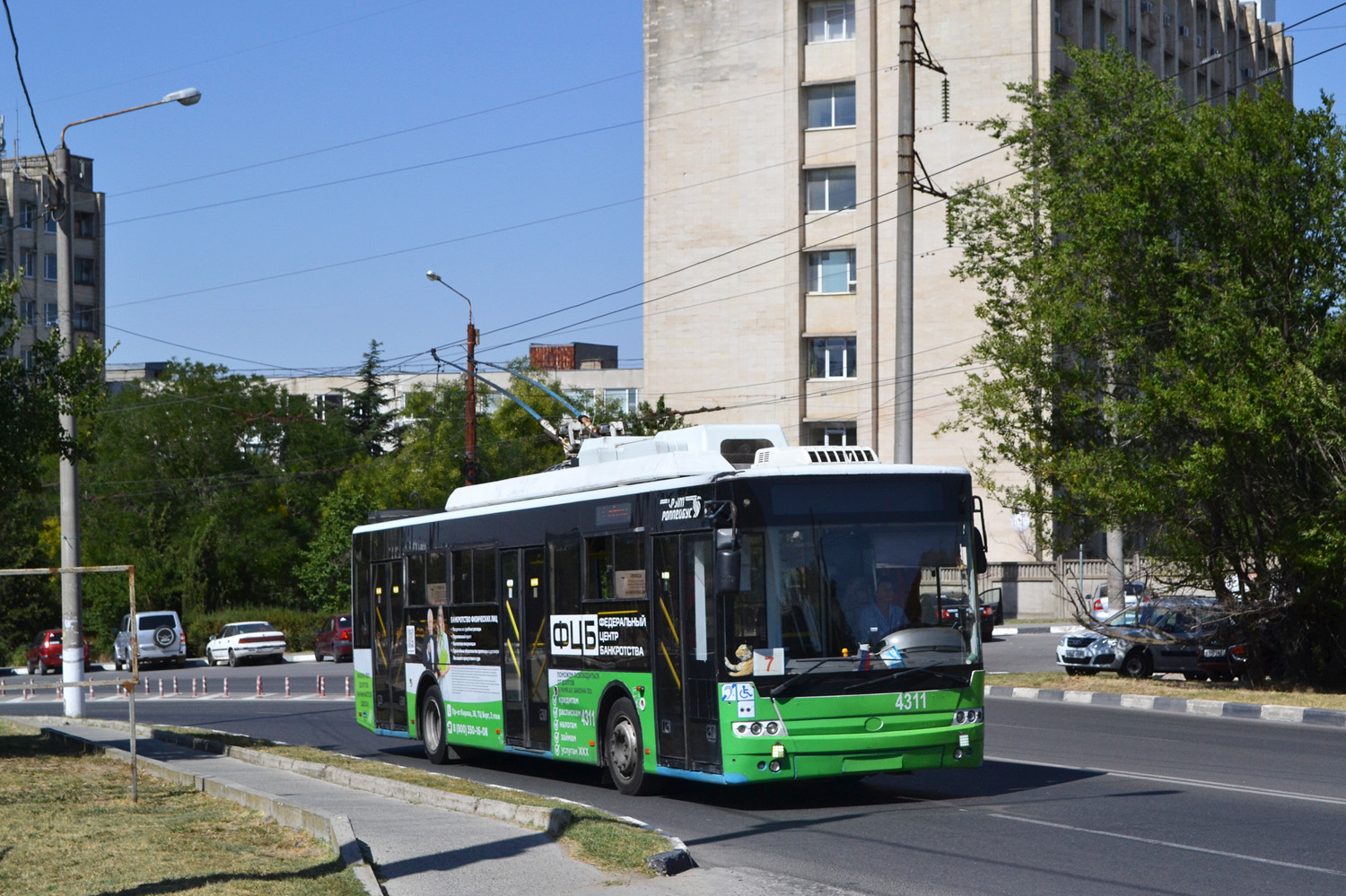 Крымский троллейбус, Богдан Т70110 № 4311