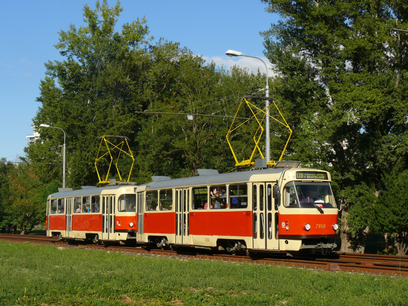 Bratysława, Tatra T3SUCS Nr 7819; Bratysława — 130th anniversary of public transport
