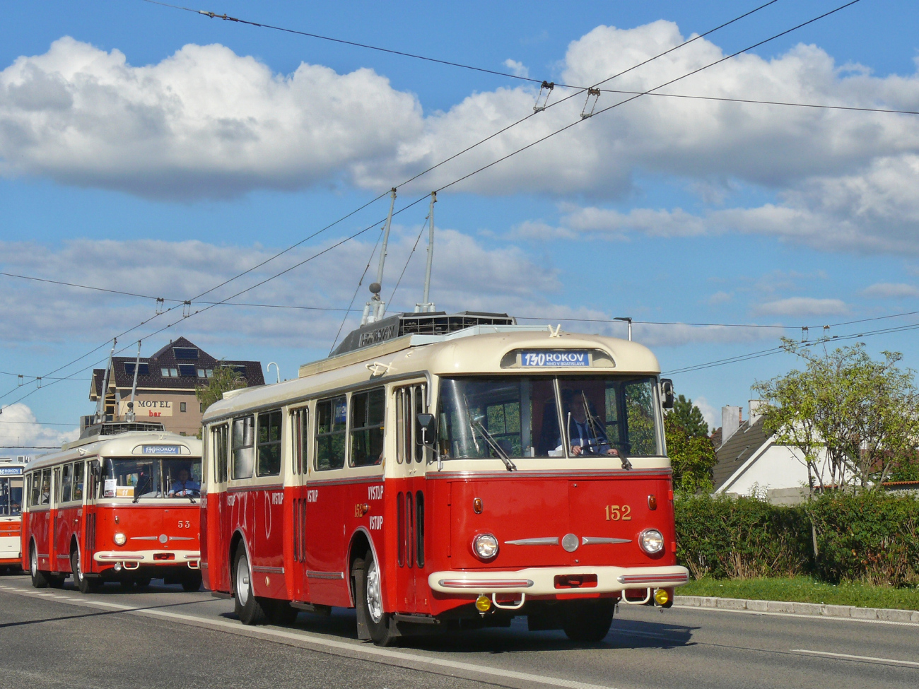 Bratysława, Škoda 9TrH25 Nr 152; Bratysława — 130th anniversary of public transport