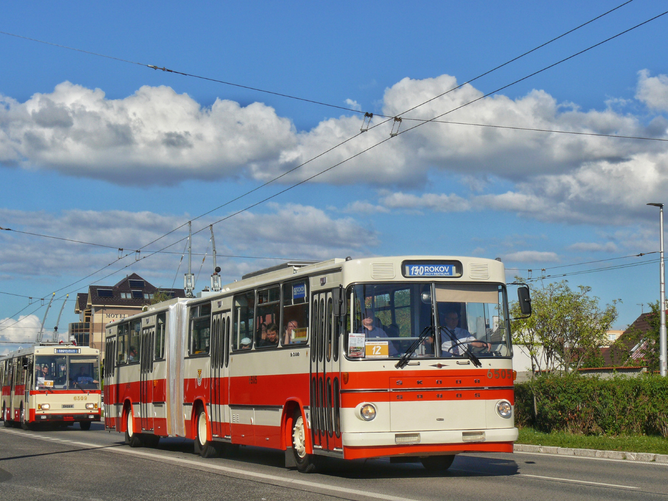 Bratysława, Škoda Sanos S 200 Tr Nr 6505; Bratysława — 130th anniversary of public transport