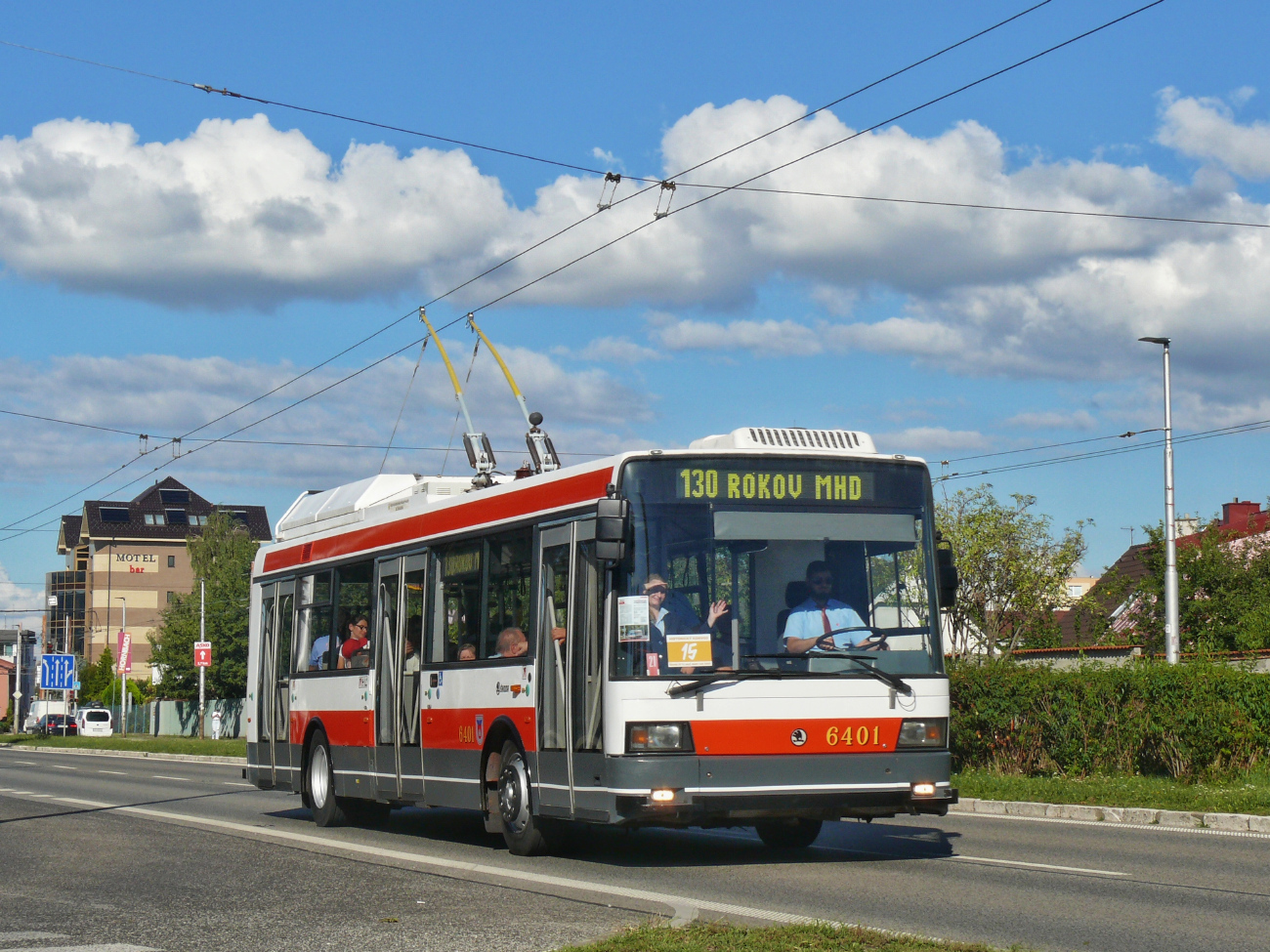 Братислава, Škoda 21TrAC № 6401; Братислава — 130 лет городскому транспорту