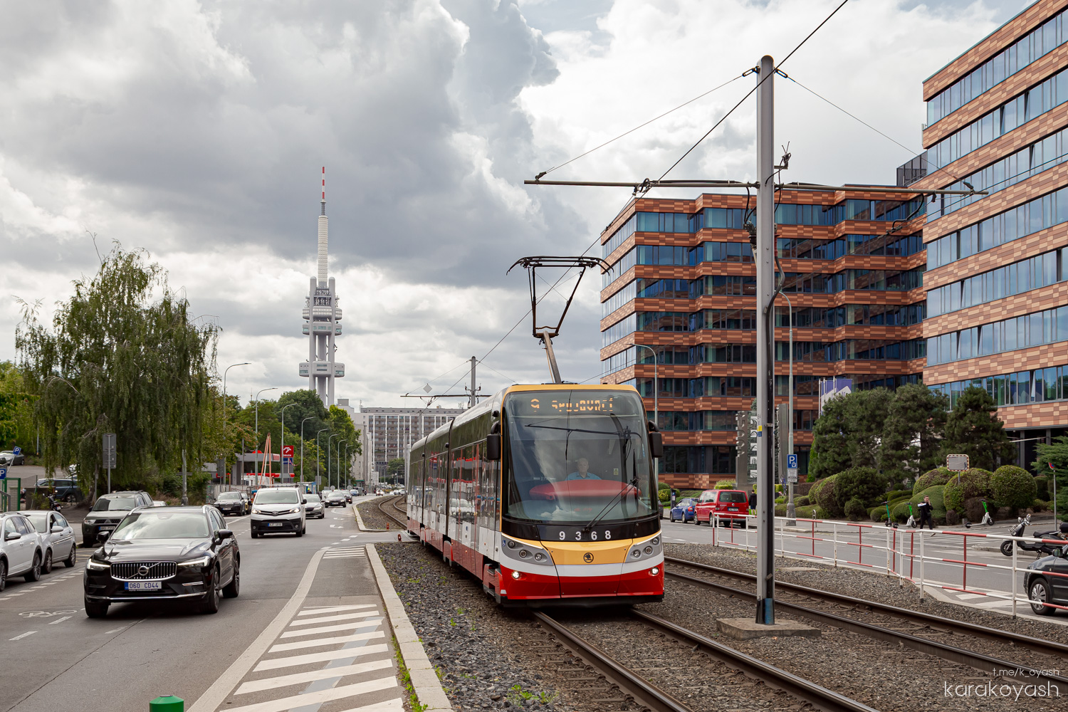 Прага, Škoda 15T5 ForCity Alfa Praha № 9368