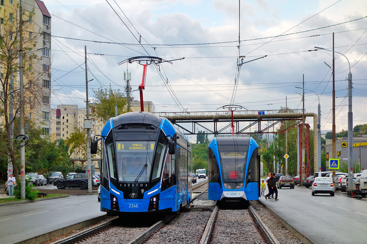 Saratov, 71-923M “Bogatyr-M” č. 2346; Saratov, 71-923M “Bogatyr-M” č. 2341