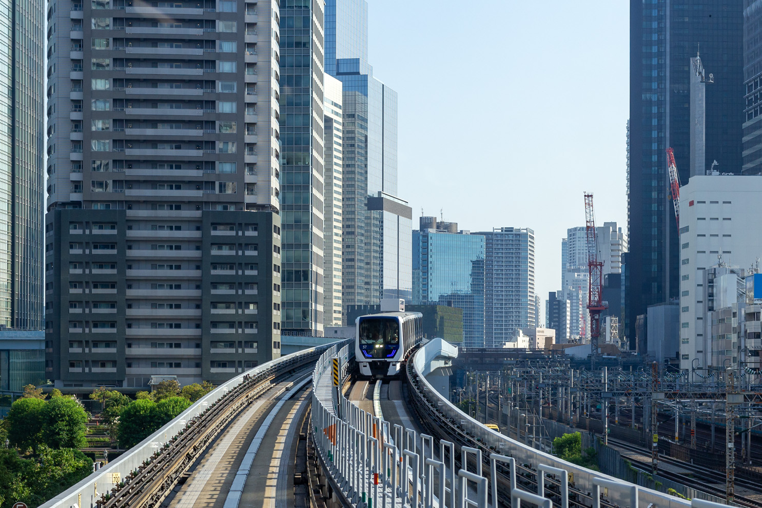 Токио, Yurikamome 7500 series № 57; Токио — Yurikamome line