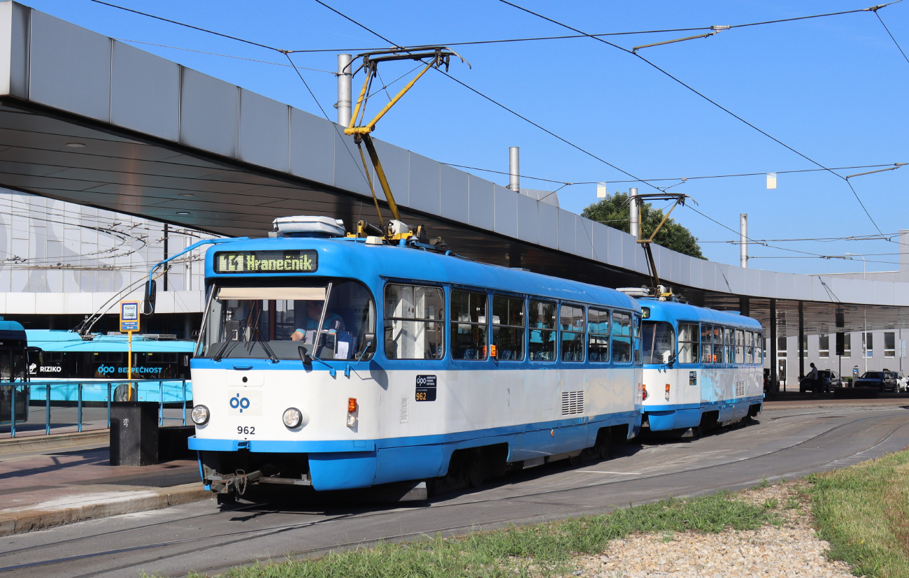 Острава, Tatra T3R.P № 962