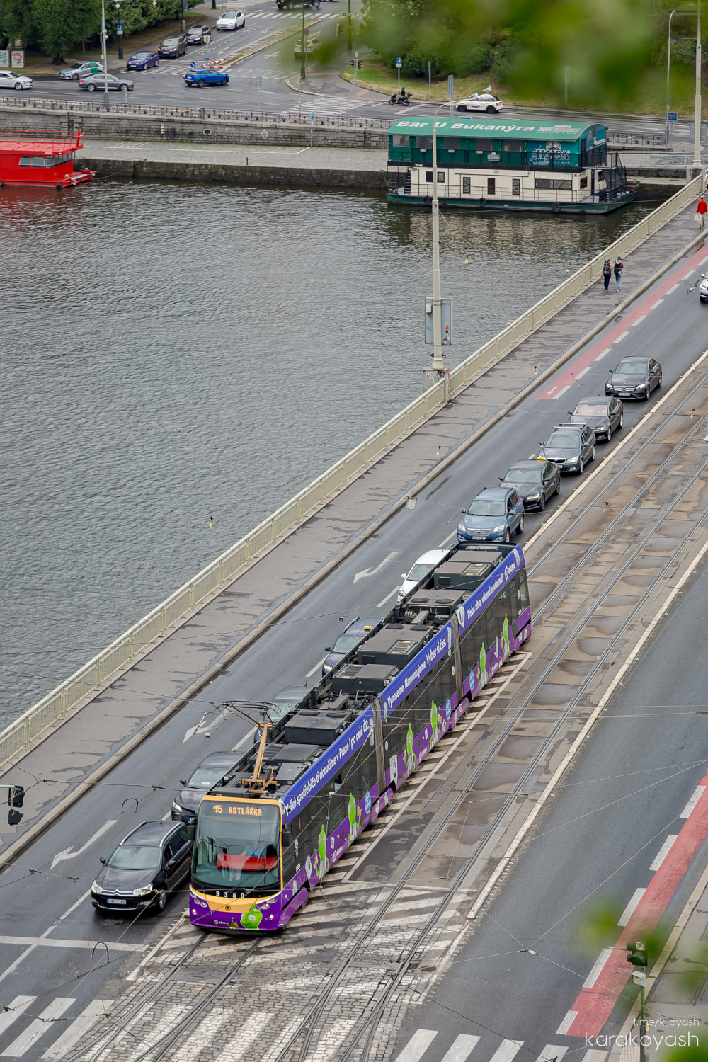 Прага, Škoda 15T4 ForCity Alfa Praha № 9350