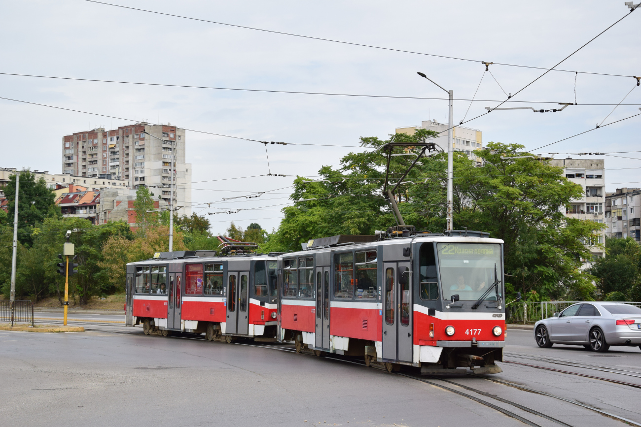 София, Tatra T6A5 № 4177